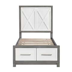 Rowan Silver 4pc Bedroom Set - Ornate Home