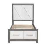 Rowan Silver 4pc Bedroom Set - Ornate Home