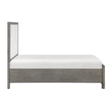 Rowan Silver 4pc Bedroom Set - Ornate Home