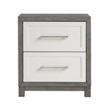 Rowan Silver 4pc Bedroom Set - Ornate Home