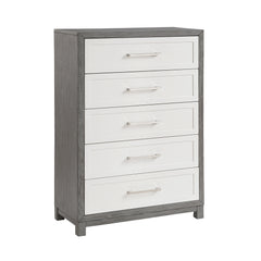 Rowan Silver 5pc Bedroom Set - Ornate Home