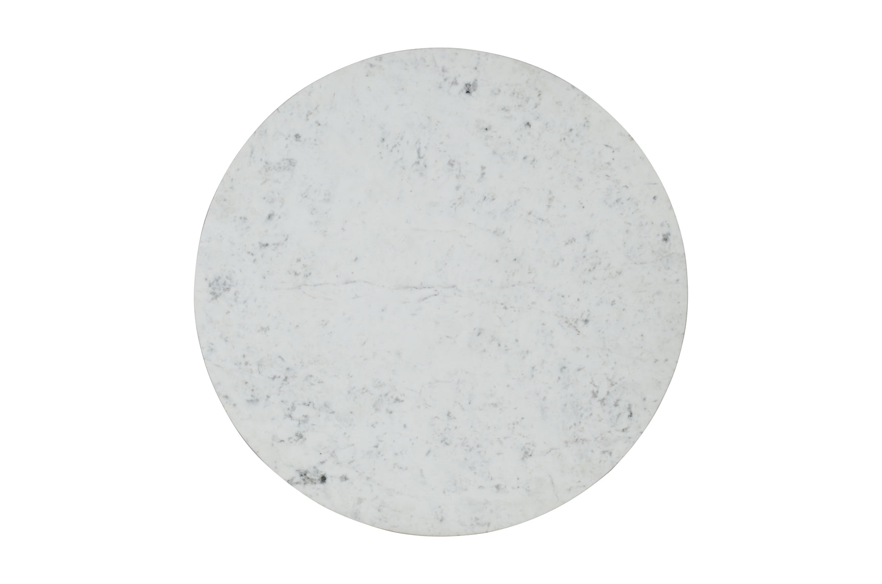 Rowan White 42 Round Marble Dining Table - Ornate Home