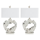 Rowan White Table Lamp (Set of 2) - Ornate Home