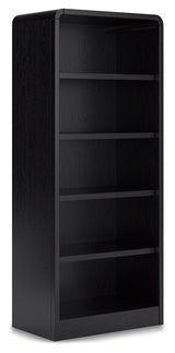 Rowanbeck Black 72" Bookcase - Ornate Home