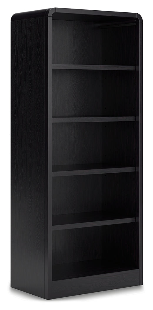 Rowanbeck Black 72" Bookcase - Ornate Home