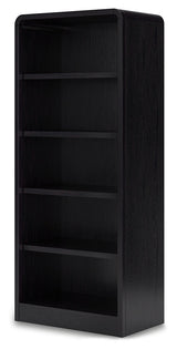 Rowanbeck Black 72" Bookcase - Ornate Home