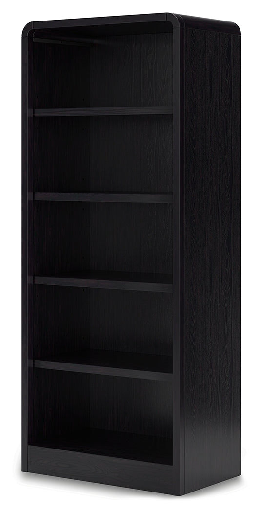 Rowanbeck Black 72" Bookcase - Ornate Home