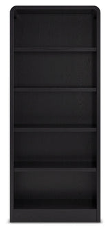 Rowanbeck Black 72" Bookcase - Ornate Home