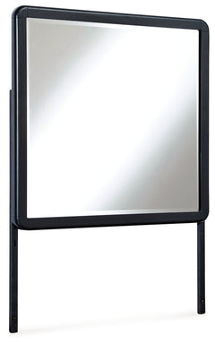 Rowanbeck Black Bedroom Mirror - Ornate Home