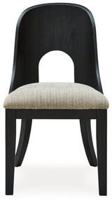 Rowanbeck Black Dining Room Set / 7pc (Online Special Price) - Ornate Home