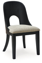 Rowanbeck Black Dining Room Set / 9pc (Online Special Price) - Ornate Home