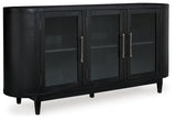 Rowanbeck Black Dining Server (Online Special Price) - Ornate Home