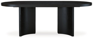 Rowanbeck Black Dining Room Set / 5pc - Ornate Home