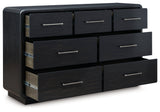 Rowanbeck Black Dresser (Online Special Price) - Ornate Home