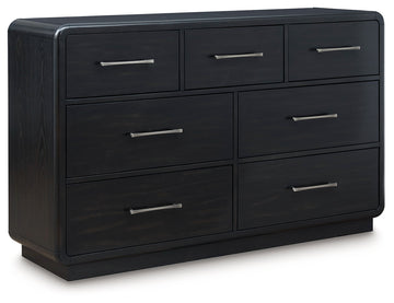 Rowanbeck Black Dresser - Ornate Home