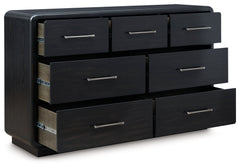Rowanbeck Black Dresser - Ornate Home