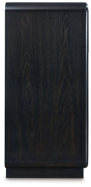 Rowanbeck Black Dresser - Ornate Home