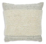 Rowcher Gray/White Pillow (Online Special Price) - Ornate Home