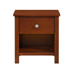 Rowe Brown 1-Drawer Nightstand - Ornate Home