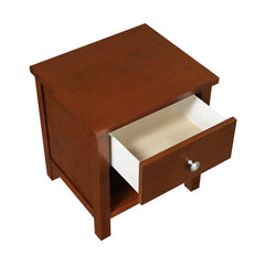 Rowe Brown 1-Drawer Nightstand - Ornate Home
