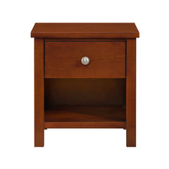 Rowe Brown 1-Drawer Nightstand - Ornate Home