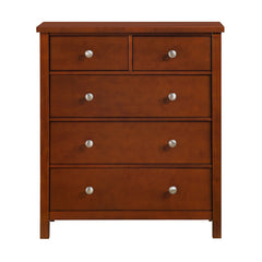 Rowe Brown 5-Drawer Chest - Ornate Home