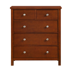 Rowe Brown 5-Drawer Chest - Ornate Home