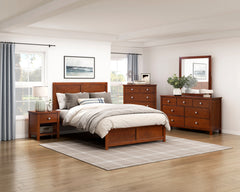 Rowe Brown 5-Drawer Chest - Ornate Home