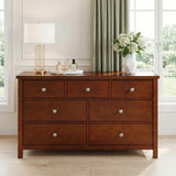 Rowe Brown 7-Drawer Dresser - Ornate Home