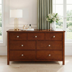 Rowe Brown 7-Drawer Dresser - Ornate Home