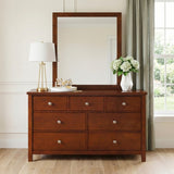 Rowe Brown 7-Drawer Dresser - Ornate Home