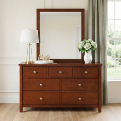 Rowe Brown 7-Drawer Dresser - Ornate Home