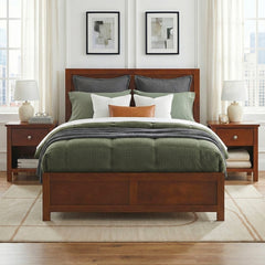 Rowe Brown Full Platform Bed - Ornate Home