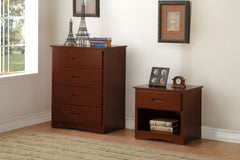 Rowe Dark Cherry Chest - Ornate Home