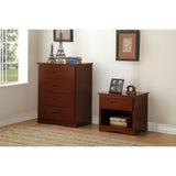 Rowe Dark Cherry Chest - Ornate Home
