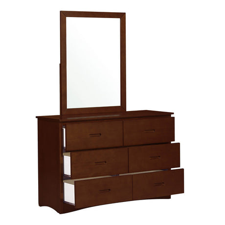Rowe Dark Cherry Dresser - Ornate Home