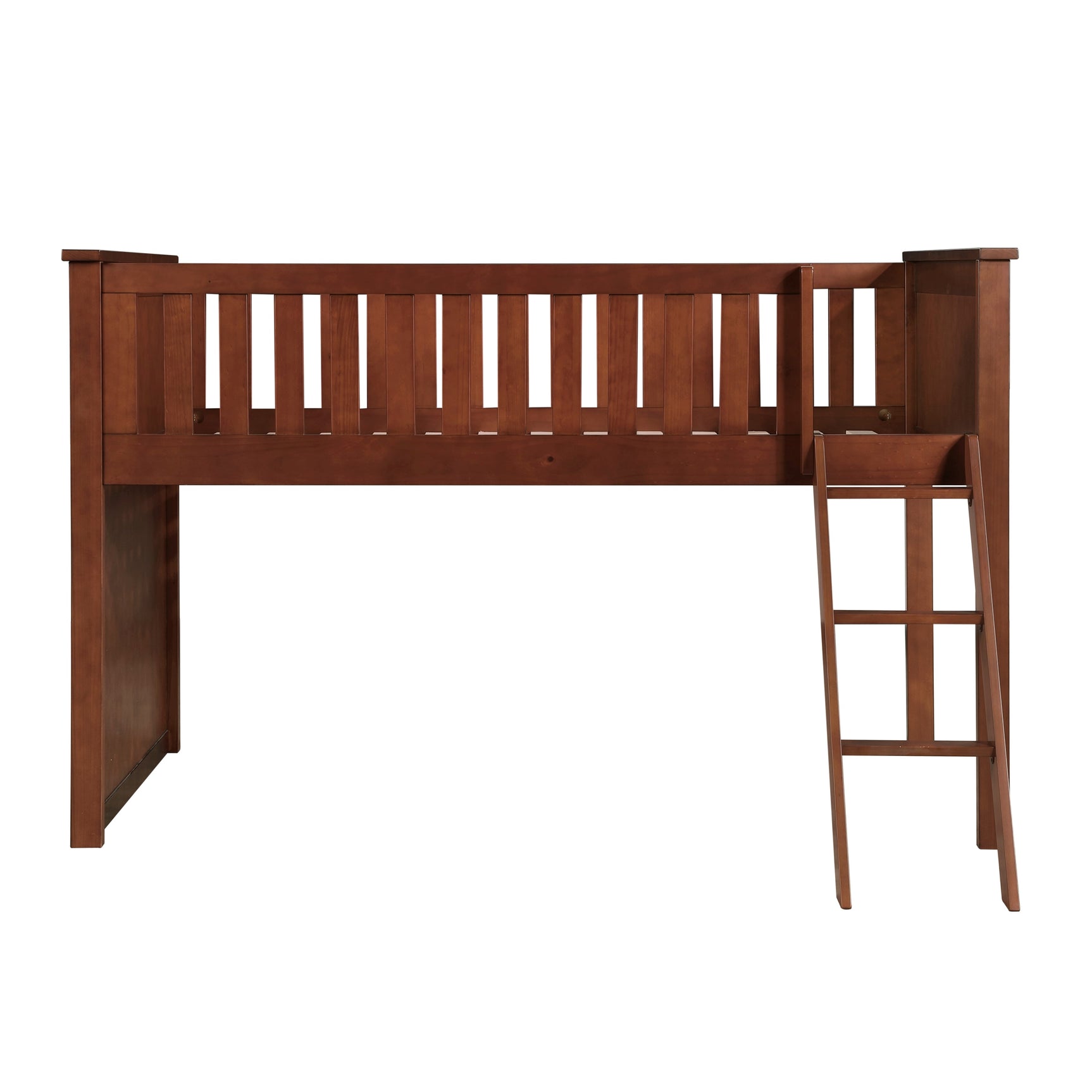 Rowe Dark Cherry Low Loft Bunk - Ornate Home