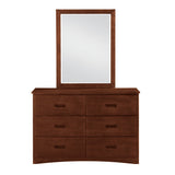Rowe Dark Cherry Mirror - Ornate Home