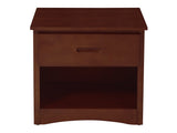 Rowe Dark Cherry Nightstand - Ornate Home