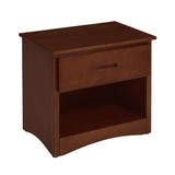 Rowe Dark Cherry Nightstand - Ornate Home