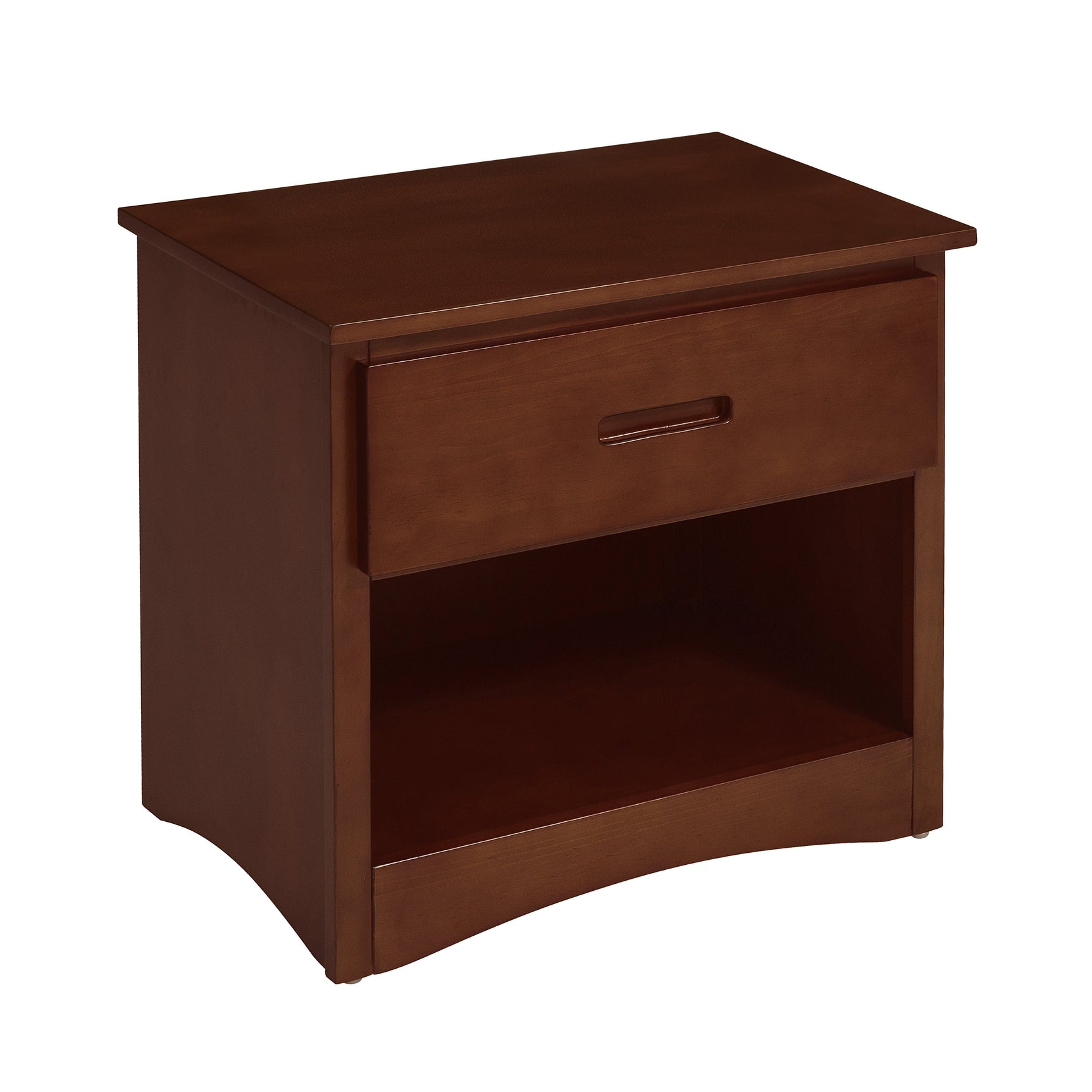 Rowe Dark Cherry Nightstand - Ornate Home