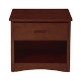 Rowe Dark Cherry Nightstand - Ornate Home