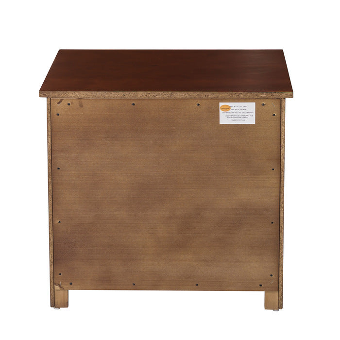 Rowe Dark Cherry Nightstand - Ornate Home