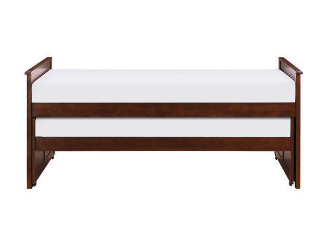 Rowe Dark Cherry Twin/Twin Bed - Ornate Home