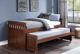 Rowe Dark Cherry Twin/Twin Bed - Ornate Home