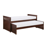 Rowe Dark Cherry Twin/Twin Bed - Ornate Home