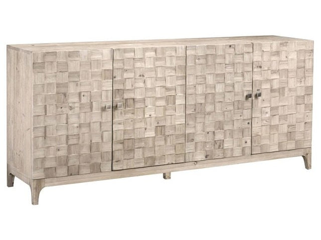 Rowell Light Warm Wash Sideboard - Ornate Home
