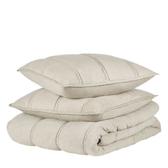 Rowen Taupe Quilt Collection - Ornate Home