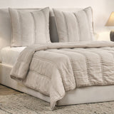 Rowen Taupe Quilt Collection - Ornate Home