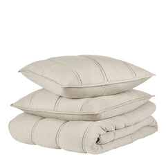 Rowen Taupe Quilt Collection - Ornate Home